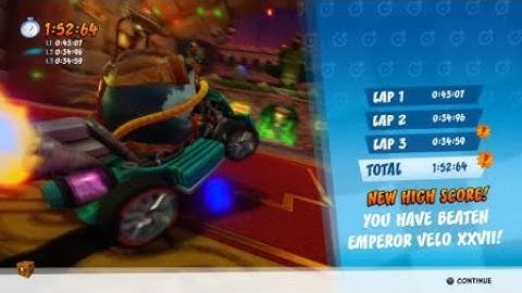 Cortex Castle Course + Lap PB