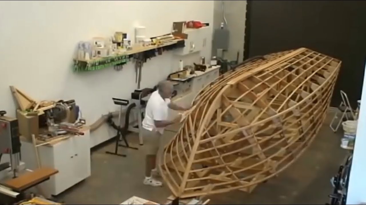 amazing modern technology skill wooden boat building