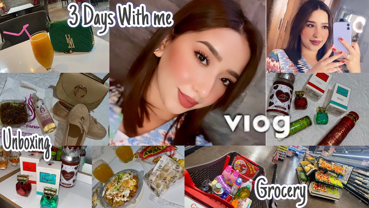 دوزو معايا 3 أيام🩷ديتكم معايا نتقداو🛒مشترياتي الجديدة🛍️خريجة معايا😍3Days with me