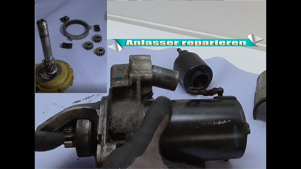 Anlasser Starter reparieren/überholen