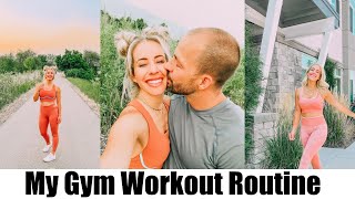 My Gym Workout Routine + Workout Hair Style + Post Workout Hairstyle