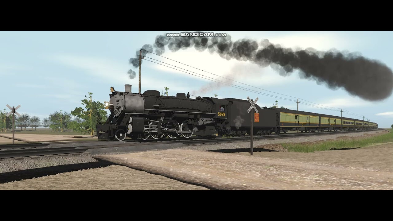 5629 Grand Trunk Western 5629 Steam Excursion Runby - YouTube