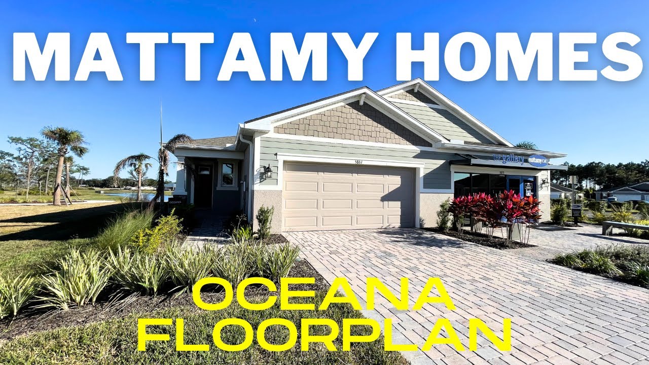 Chapel Crossings by Mattamy Homes | Oceana Floorplan | Wesley Chapel, Florida