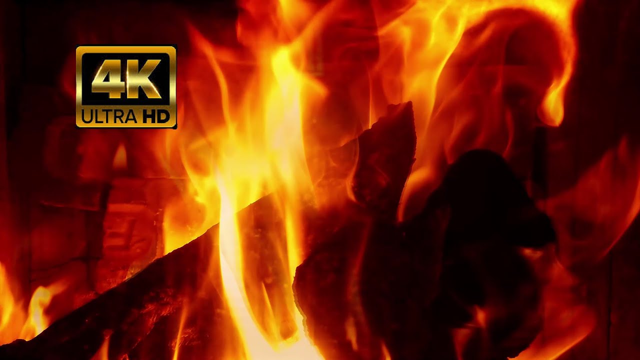 10 Hours of Fireplace Ambience 🔥 60FPS Piano | No Ads