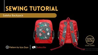 Saleha Backpack Sewing Tutorial
