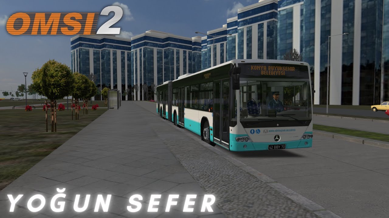 Conecto G İle Akşamüstü Soğuk Havada 52 Hattı Seferi | KONYA | OMSI 2