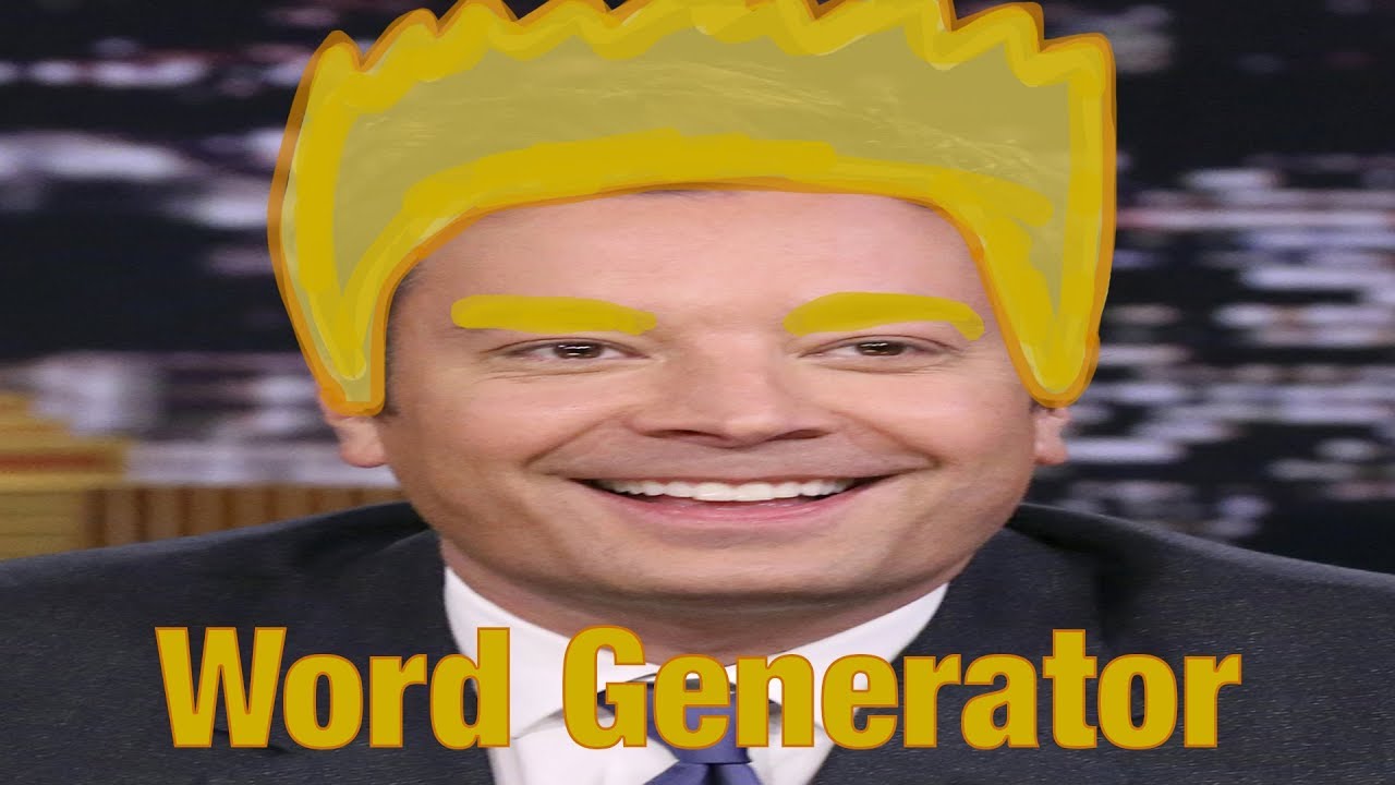 Random Word Generator - From EpicDonutDude's playlist (https://www.youtube.com/playlist?list=PLv3TTBr1W_9tduwMqrV2xZloA76l8jF9Y)