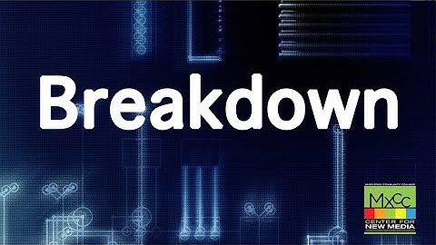 Chapter 05 Breakdown  - Camera Equipment Tutorial