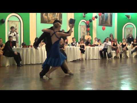 JuanP Cnaviere y Sara Westin. Tango y Noche. Nevskaya milonga 2015