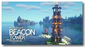 Minecraft: How to Build a Beacon Tower!