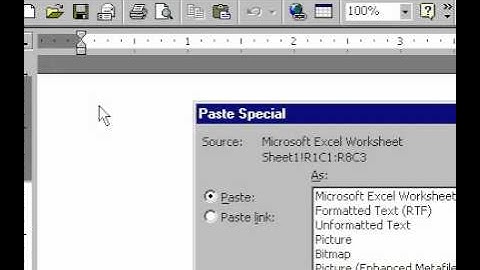 Microsoft Office Excel 2000 Copying data to other applications