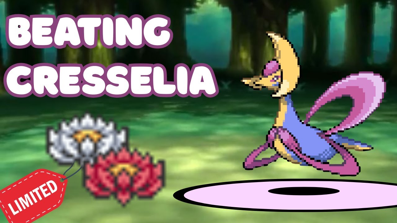 Захват и победа над Кресселией в PokeMMO (завершите рейд на Кресселию на 6 звезд)