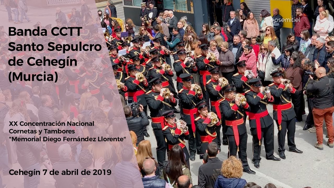 Banda CCTT Santo Sepulcro de Cehegín (Murcia) - Cehegín 2019