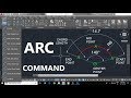 Autocad arc command  all options with master tricks in hindi