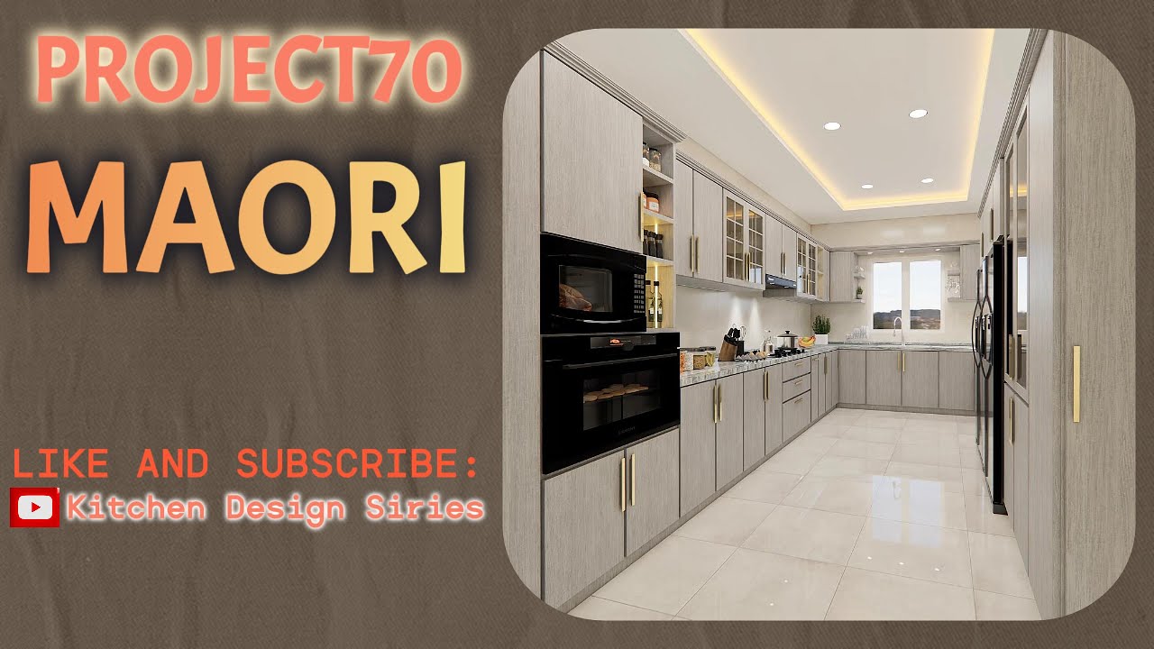 PROJECT70 -  MAORI - ENSCAPE RENDERED KITCHEN - ALUMINUM CLASSIC KITCHEN. AL AHSA SAUDI ARABIA
