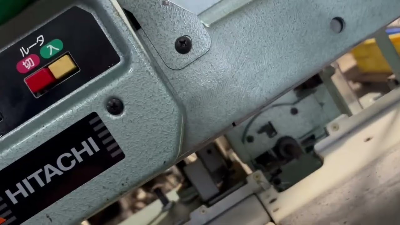 HITACHI 日立工機 21mm マルチ溝切盤(溝切り機 ルーター カッタ