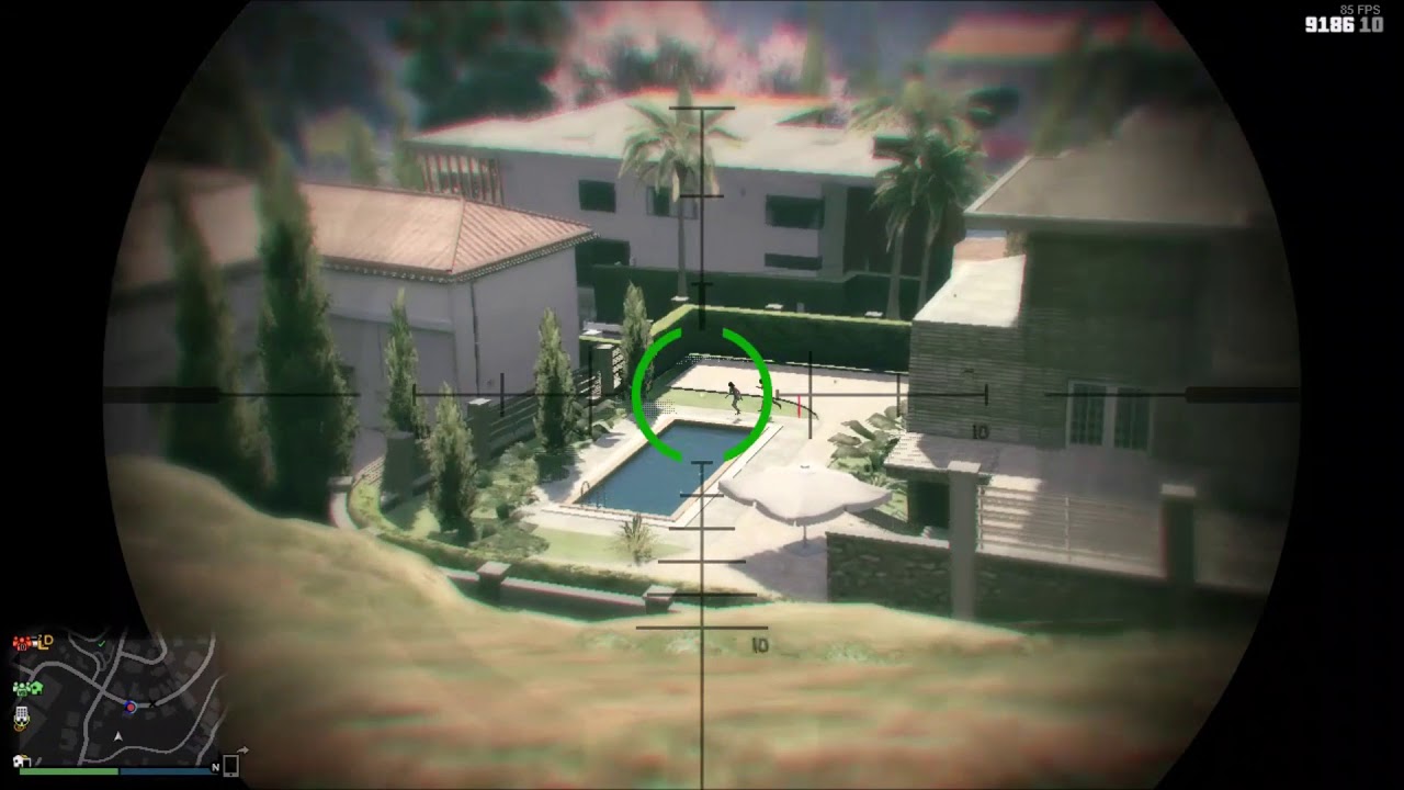 GTA V Chase Bikini Girl YouTube