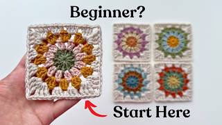 How to Crochet a Granny Square for Absolute Beginners
