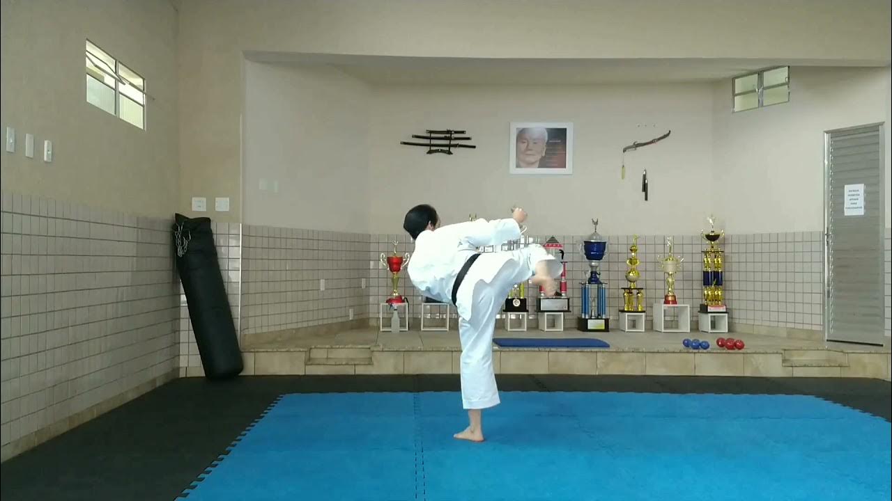 CHUTES DE KARATÊ COM A SENSEI CELINA Treinar o equilíbrio para ter um