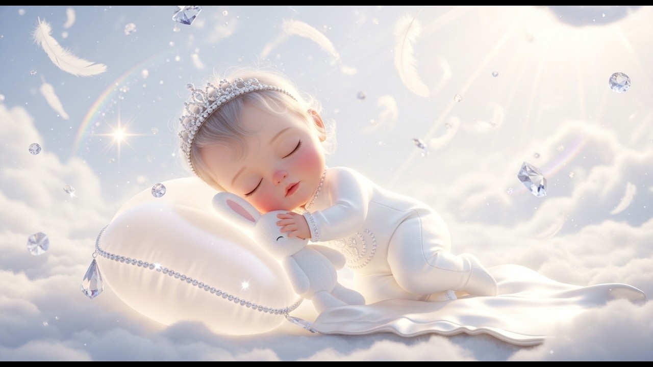 Sleep Instantly in 3 Minutes 💖Baby Sleep Music 🍼 Overcome Insomnia Fast 🎵Mozart & Brahms Lullabies
