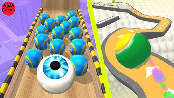 GOING BALLS vs ACTION BALLS - All Levels Gameplay Android iOS #151 | NEW Part Update SUP130