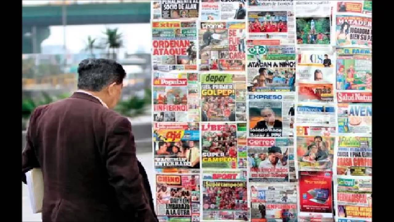 Resultado de imagen para MANIPULACION MEDIATICA EN EL PERU