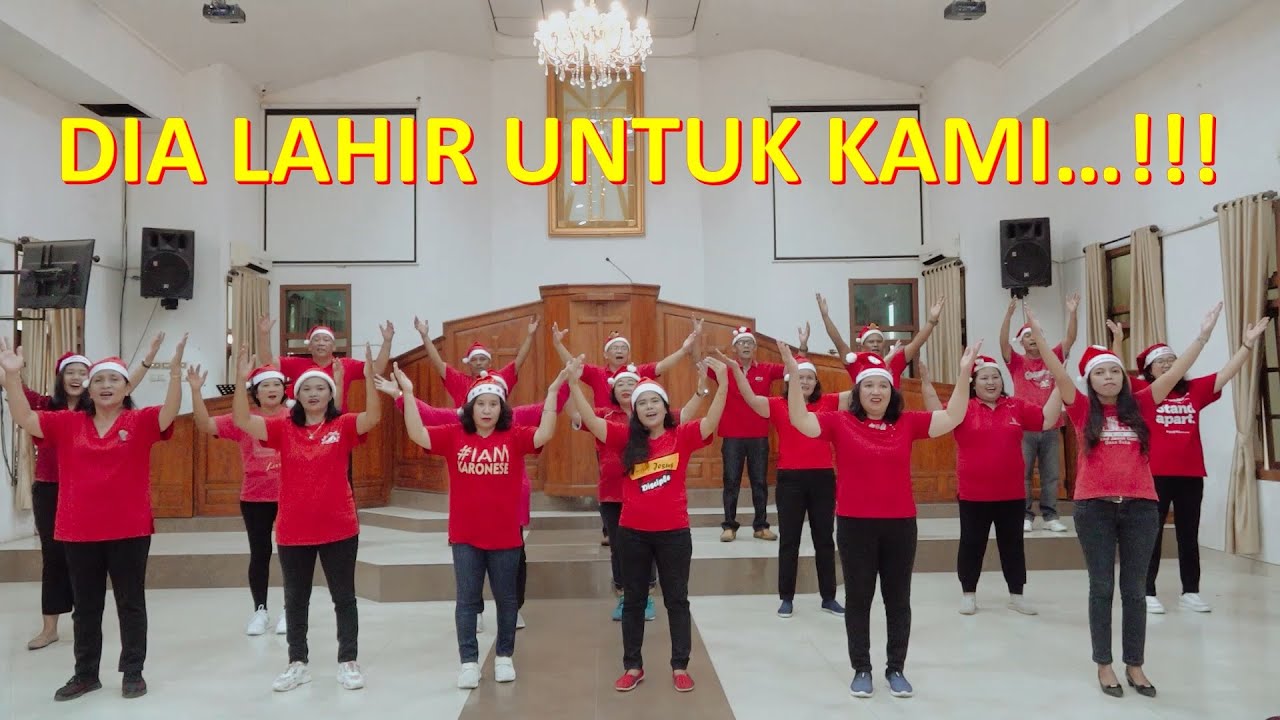 DIA LAHIR UNTUK KAMI - Persembahan Pujian Malam Natal