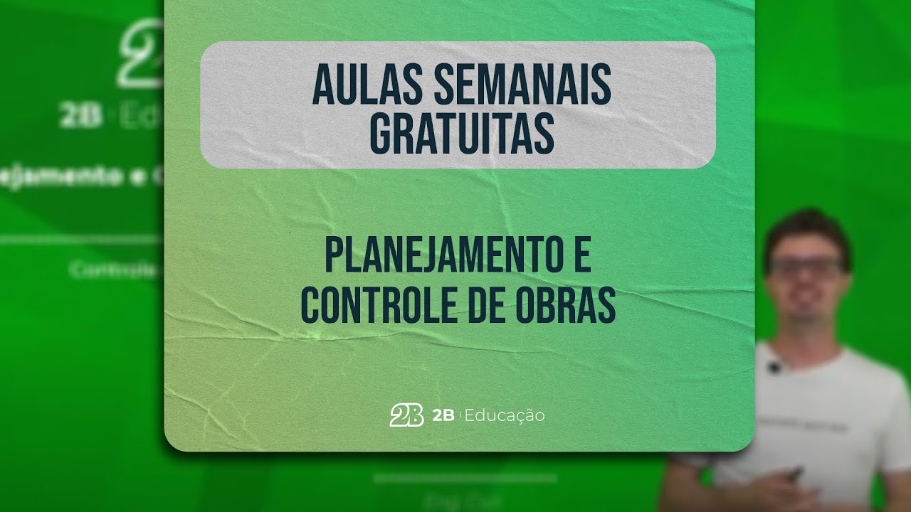 AULA GRATUITA || Planejamento e Controle de Obras - YouTube