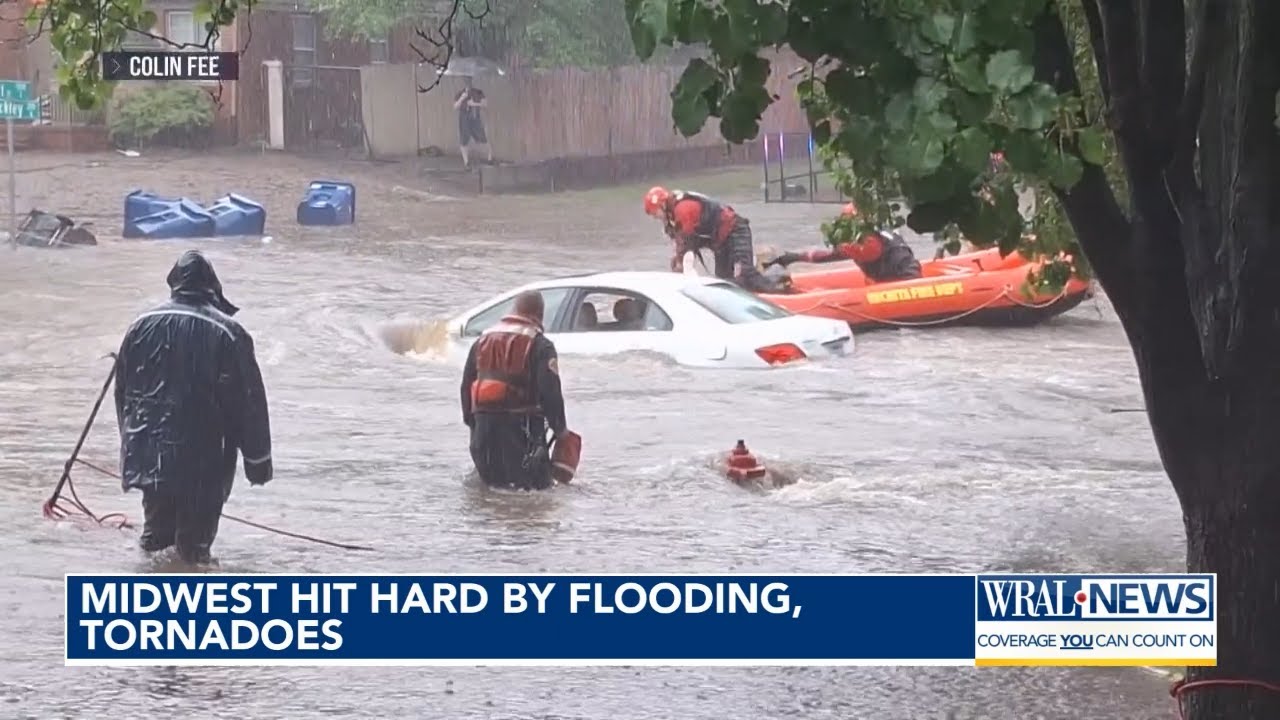 The Midwest Hit Hard by Flooding & Tornadoes - YouTube