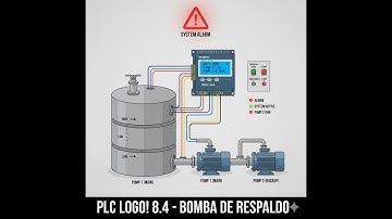 PLC LOGO SIEMENS EJERCICIO 1.- Control de Estación de Bombeo con Bomba de Respaldo