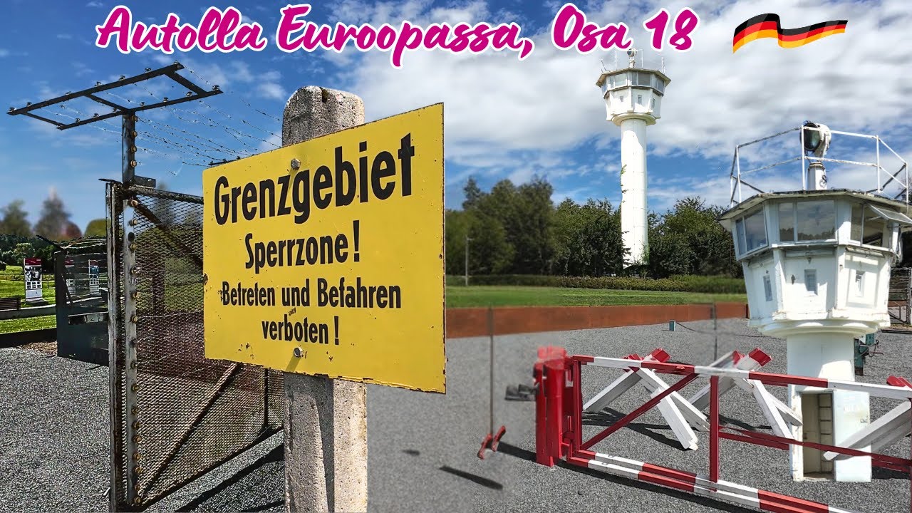 Autolla Euroopassa 2025, Osa 18, DDR rajamuseo Pikku Berliinissä eli Mödlareuthissa