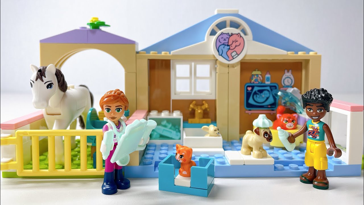 Набор Lego Friends 2026 «Ветеринарная клиника» (42696) — сборка и обзор.