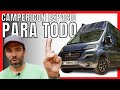 🟢 Furgoneta CAMPER ✅ INTERIOR con Mucho ESPACIO 🚐 (Fiat Ducato FurgoK)