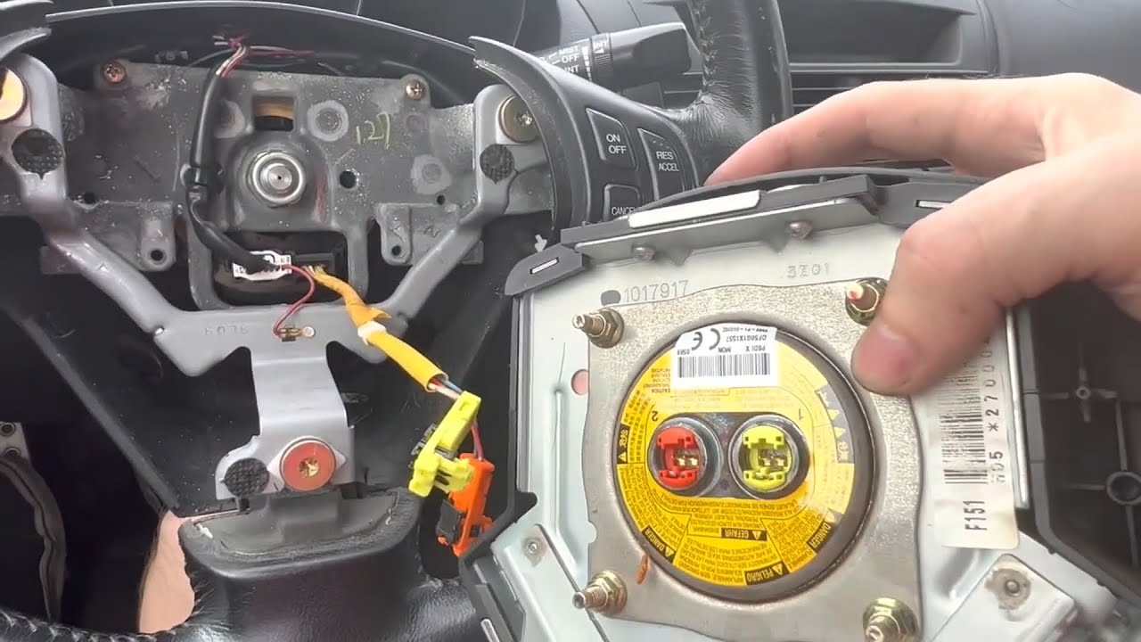 Replacing an Airbag on a Mazda Rx8 YouTube