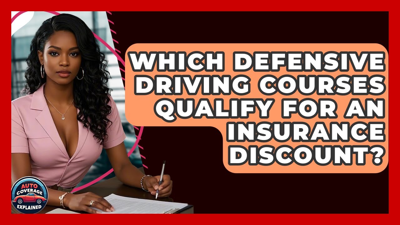 Which Defensive Driving Courses Qualify For An Insurance Discount? - Auto Coverage Explained