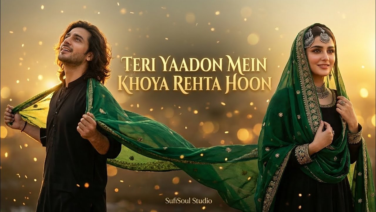 Teri Yaadon Mein Khoya Rehta Hoon Soulful Sufi Love Story | Golden Sunset Romance | SufiSoul Studio