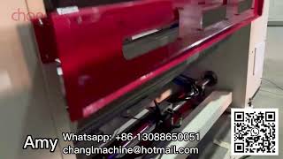 400m 500m/min high speed vertical same side slitting machine for jumbo roll pp pet pvc paper