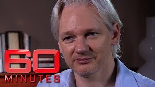 Wikileaks founder Julian Assange talks about escaping embassy | 60 Minutes Australia