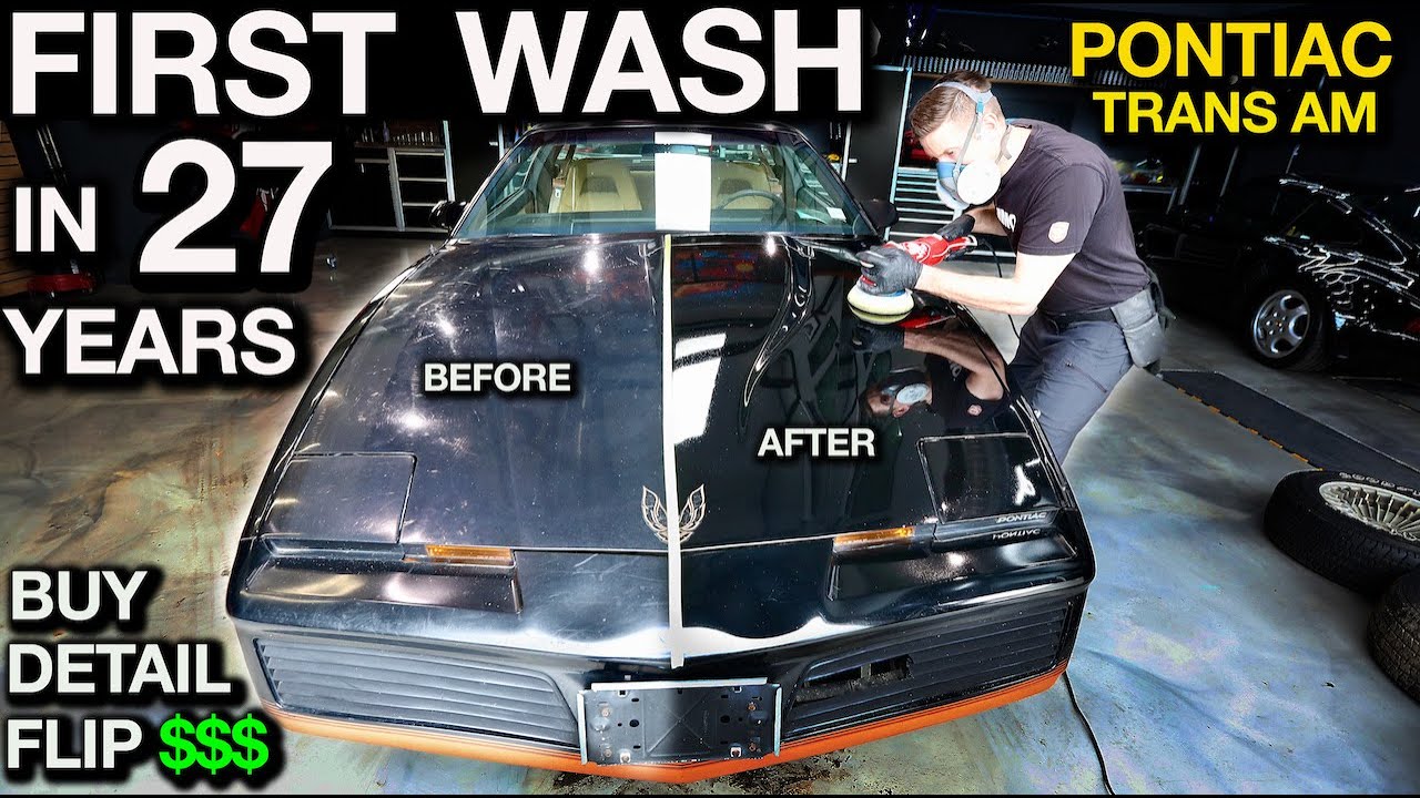 Car Detailing 101 with a 1995 Pontiac Firehawk and Meguiar's