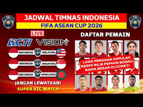 antiktoto x amon77 - RESMI! Jadwal Timnas Indonesia FIFA ASEAN CUP 2026 - Indonesia vs Malaysia - Jadwal Timnas Live