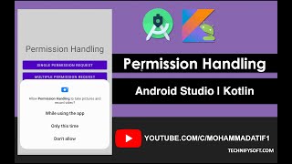 Permission Handling | Android Studio | Kotlin