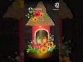 Beautiful 🐦 bird's house 🏠🏡#craft #diy #subcribe