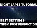 GOPRO: HERO 4 NIGHT LAPSE TUTORIAL OF MILKY-WAY & STARS #002