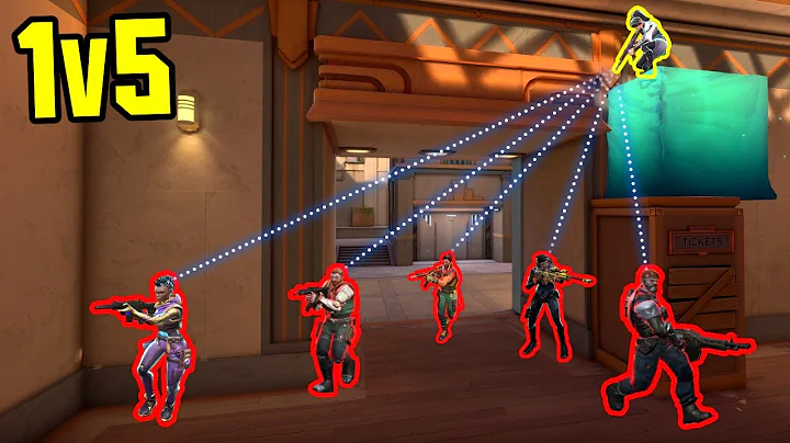 50 LEGENDARY 1v5 COMEBACKS IN VALORANT