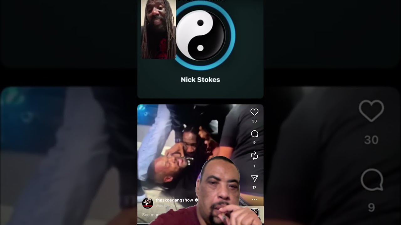 “This was supposed to be talk …Then Boskoe & Rich Trap fought”