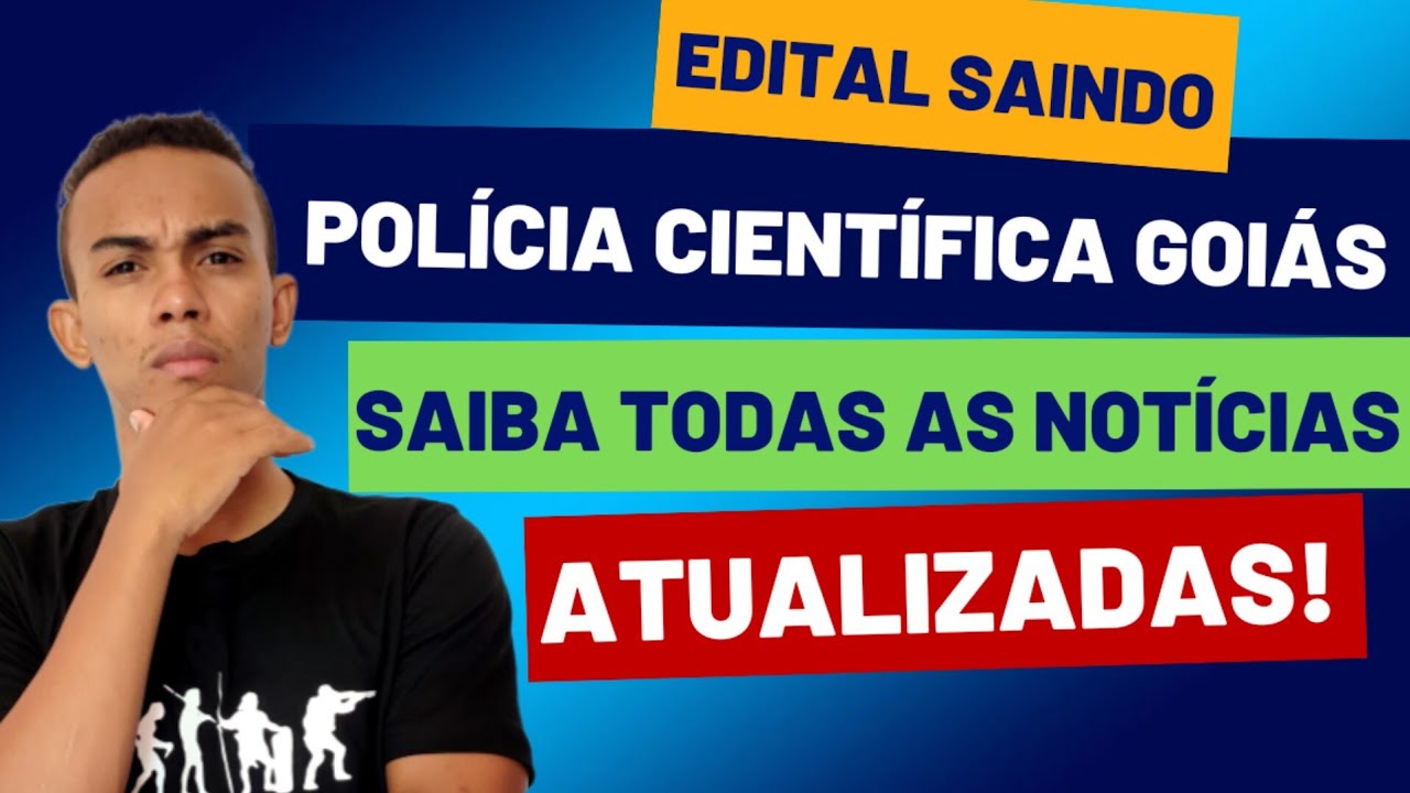 CONCURSO POLÍCIA CIENTÍFICA GOIÁS