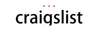 How to pronounce craigslist - Vocab Today