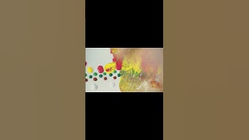 From Blank Canvas to Abstract Masterpiece: A Mesmerizing Time-Lapse of Acrylic Impressionism