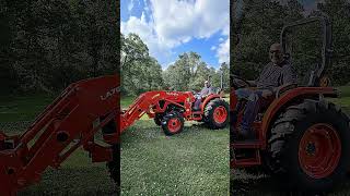 The New Tractor #L5Farmish #Kubota #FarmLife #NewTractor    #FamilyFarm  #LandClearing #TractorLife