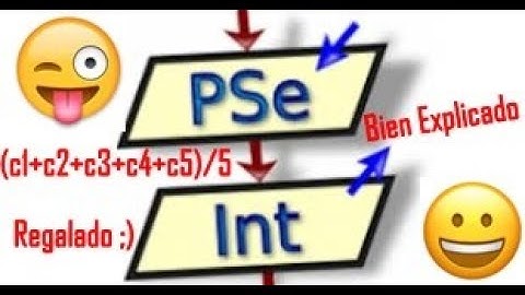 ¿Cómo Sacar El Promedio De 5 Calificaciones En PseInt? Pseudocódigo